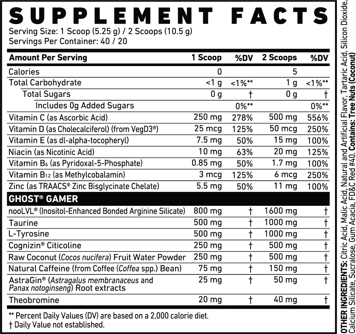 Ghost Gamer - Warheads Sour Watermelon Tub - 40 Servings