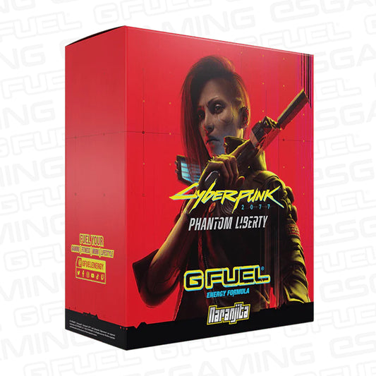 G Fuel Naranjita Collector Box - Cyberpunk 2077