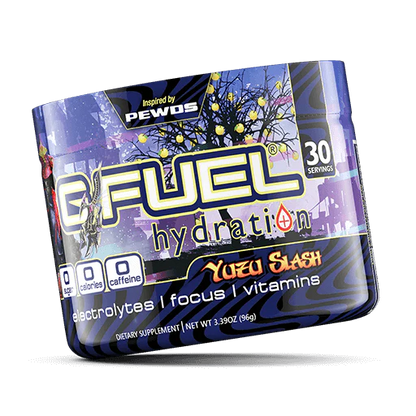 G Fuel Yuzu Slash Hydration - 30 Servings - PewDiePie