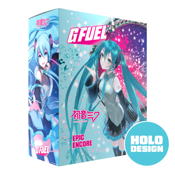 G Fuel Epic Encore Collector Box - Hatsune Miku