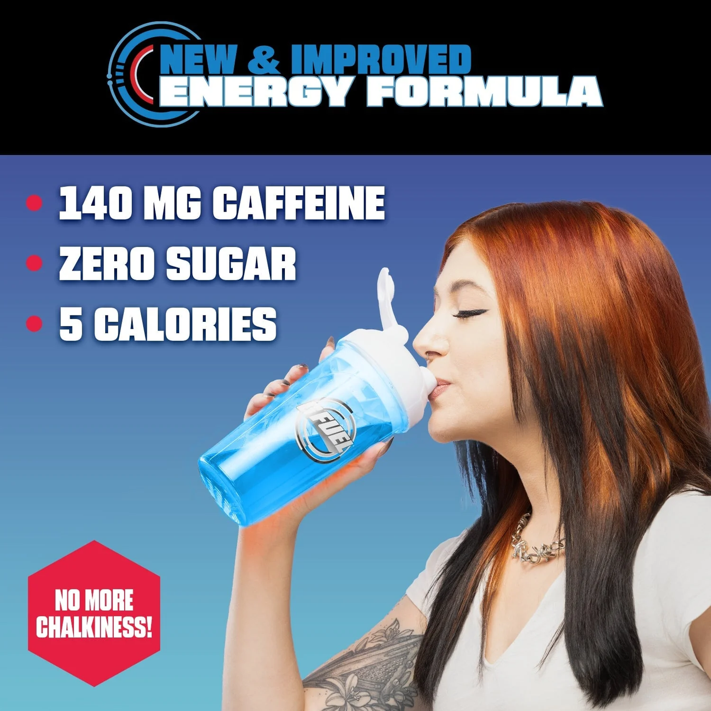 G Fuel Blue Bomber Slush 2.0 Tub - 40 Servings - Mega Man