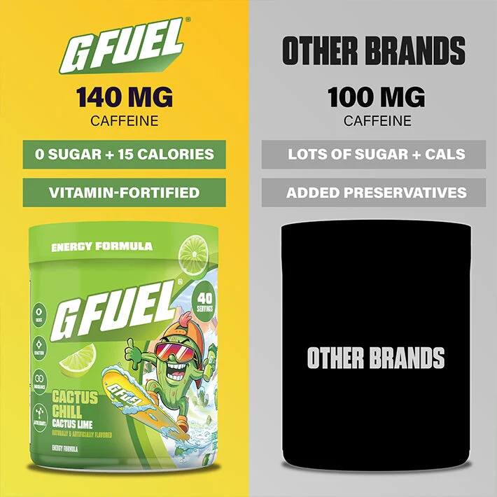 G Fuel Cactus Chill Tub - 40 Servings