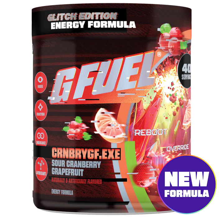 G Fuel Crnbrygf.exe 2.0 Tub - 40 Servings - Glitch Edition