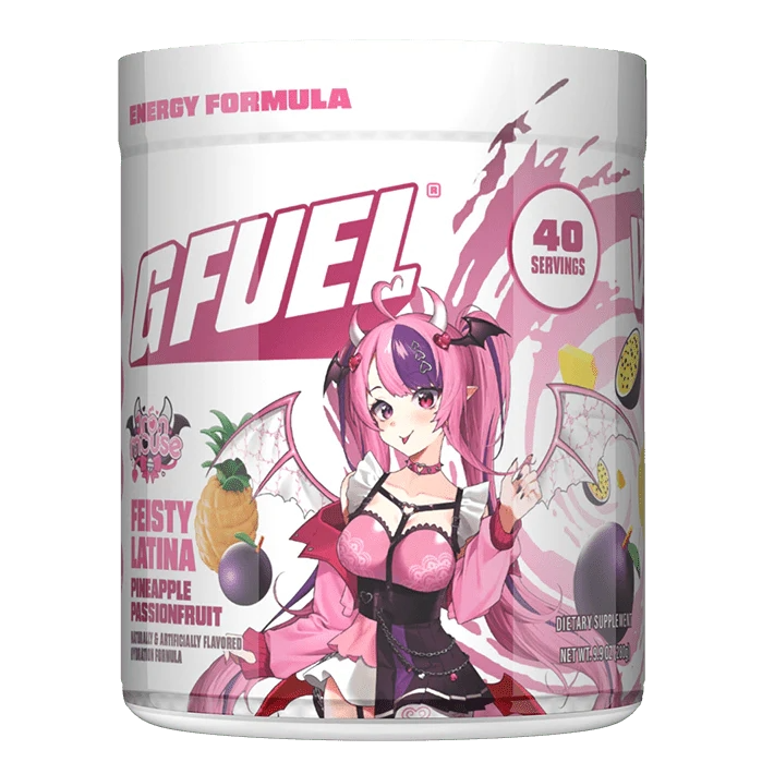 G Fuel Feisty Latina Tub - 40 Servings - Ironmouse - VShojo
