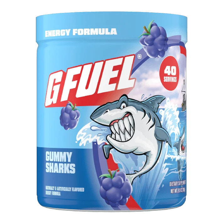 G Fuel Gummy Sharks Tub - 40 Servings