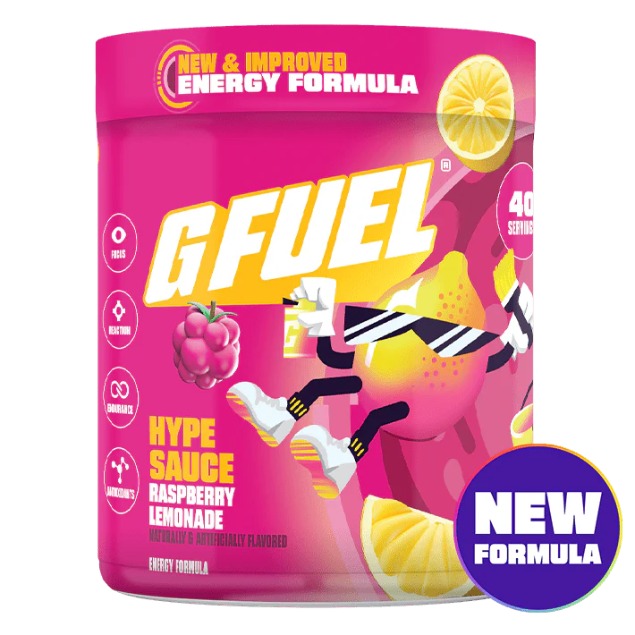 G Fuel Hype Sauce 2.0 Tub - 40 Servings