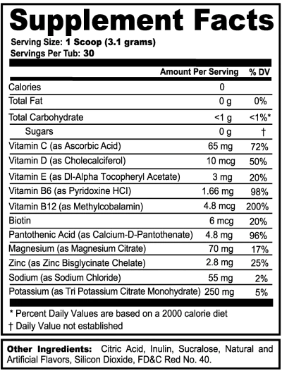 G Fuel Hype Sauce Hydration - 30 Servings