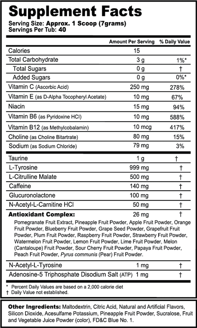 G Fuel Isaac's Tears Tub - 40 Servings - The Binding Of Isaac