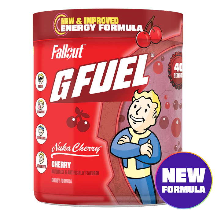 G Fuel Nuka Cherry 2.0 Tub - 40 Servings - Fallout