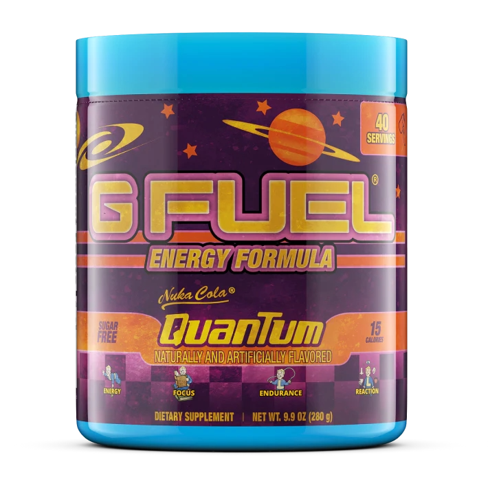 G Fuel Nuka Cola Quantum Tub - 40 Servings - Fallout