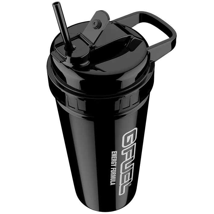G Fuel Onyx Stainless Steel Flip-N-Sip - Shaker Cup