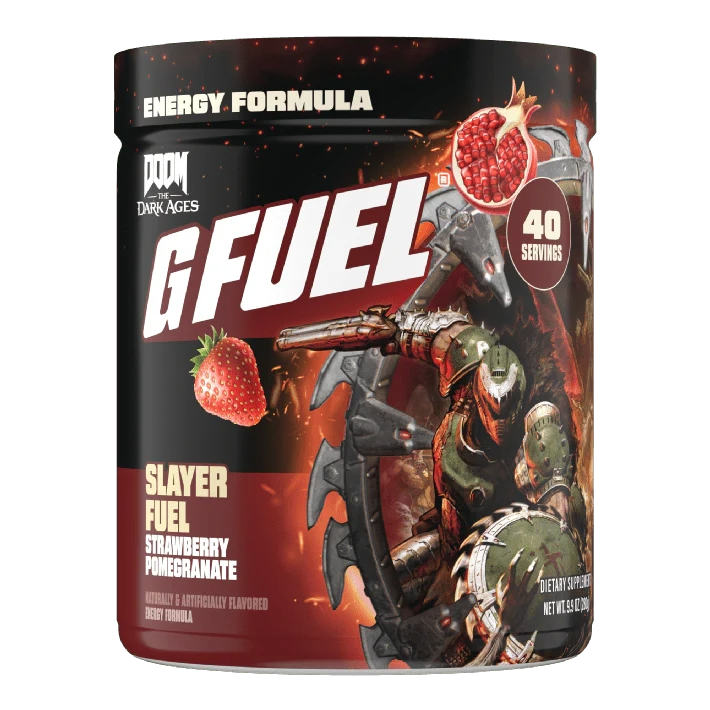 G Fuel Slayer Fuel Tub - 40 Servings - DOOM: The Dark Ages