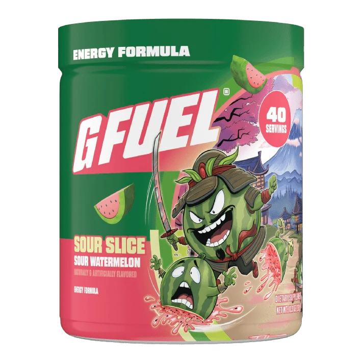 G Fuel Sour Slice Tub - 40 Servings