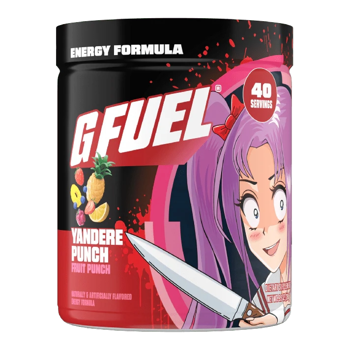 G Fuel Yandere Punch Tub - 40 Servings