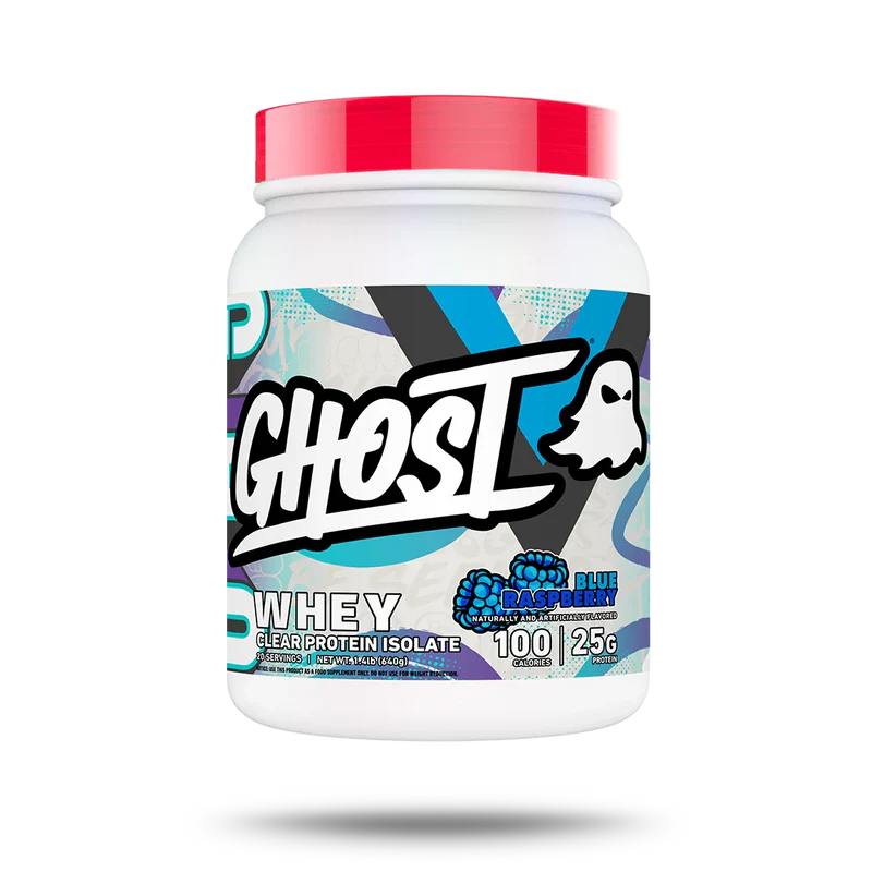 Ghost Blue Raspberry Clear Whey Protein - 20 Servings