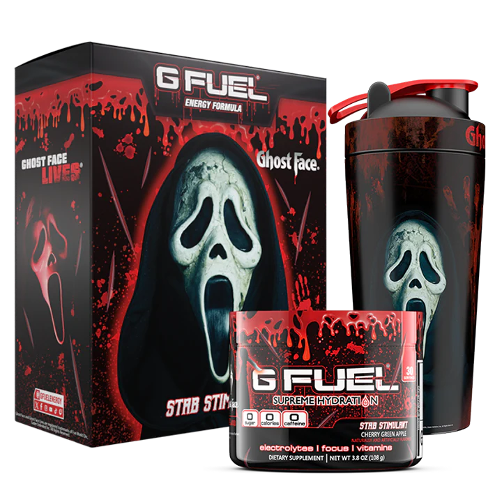 G Fuel Stab Stimulant Collector Box - Ghost Face (Hydration)