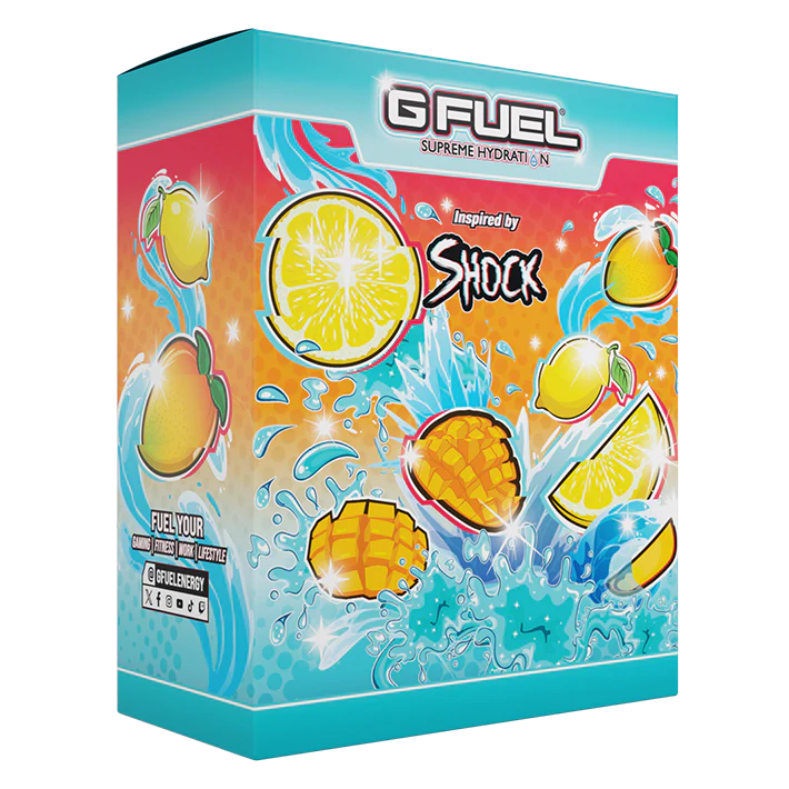 G Fuel Mango Lemonade Supreme Hydration Collector Box