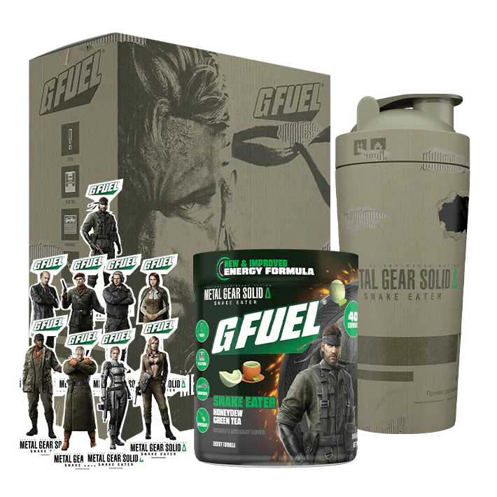 G Fuel Snake Eater 2.0 Collector Box - Metal Gear Solid