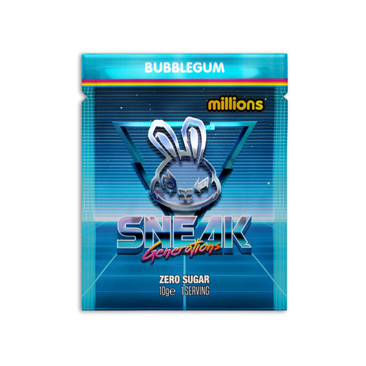 Sneak Energy Bubblegum Millions Sachet - Single Pack