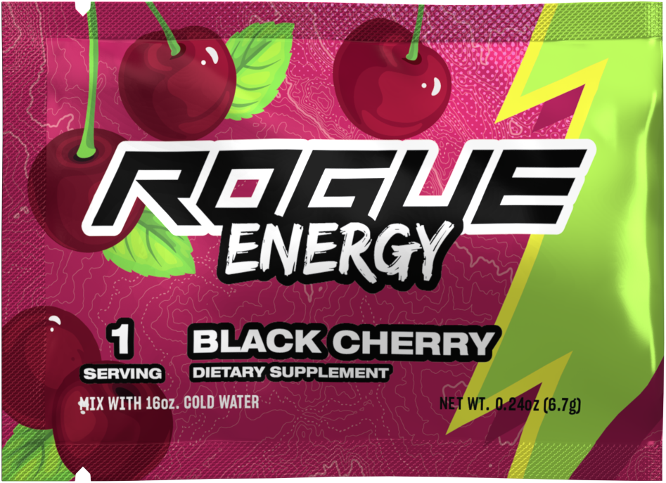 Rogue Energy Black Cherry Sachet - Single Pack