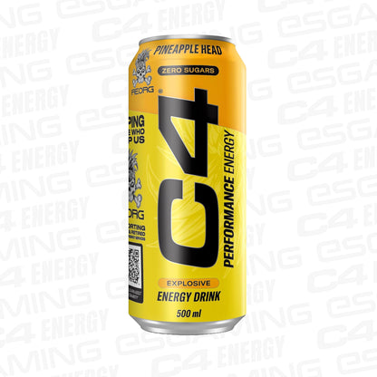 Cellucor C4 Energy Pineapple Head - 12 Cans