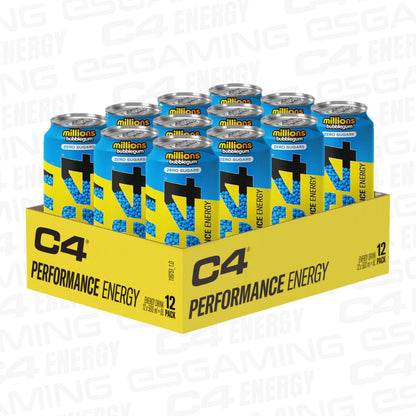 Cellucor C4 Energy Millions Bubblegum - 12 Cans