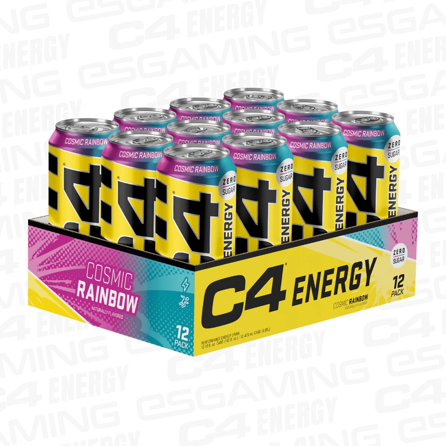 Cellucor C4 Energy Cosmic Rainbow - 12 Cans