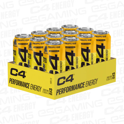 Cellucor C4 Energy Pineapple Head - 12 Cans