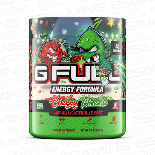 G Fuel Cherry Limeade Remastered Tub - 40 Servings