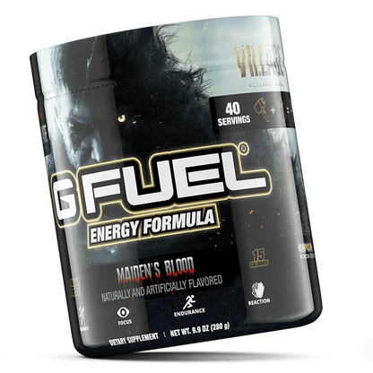 G Fuel Maiden's Blood Tub - 40 Servings - Resident Evil