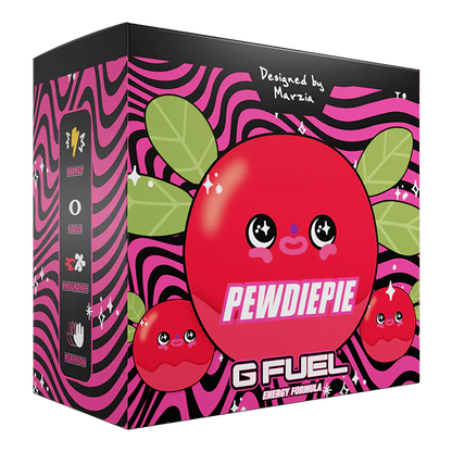 G Fuel PewDiePie x Marzia Collector Box