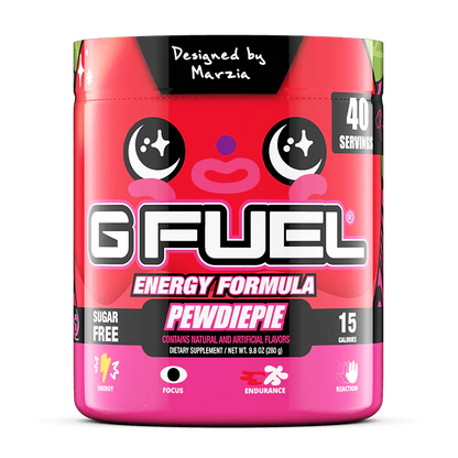G Fuel PewDiePie x Marzia Collector Box