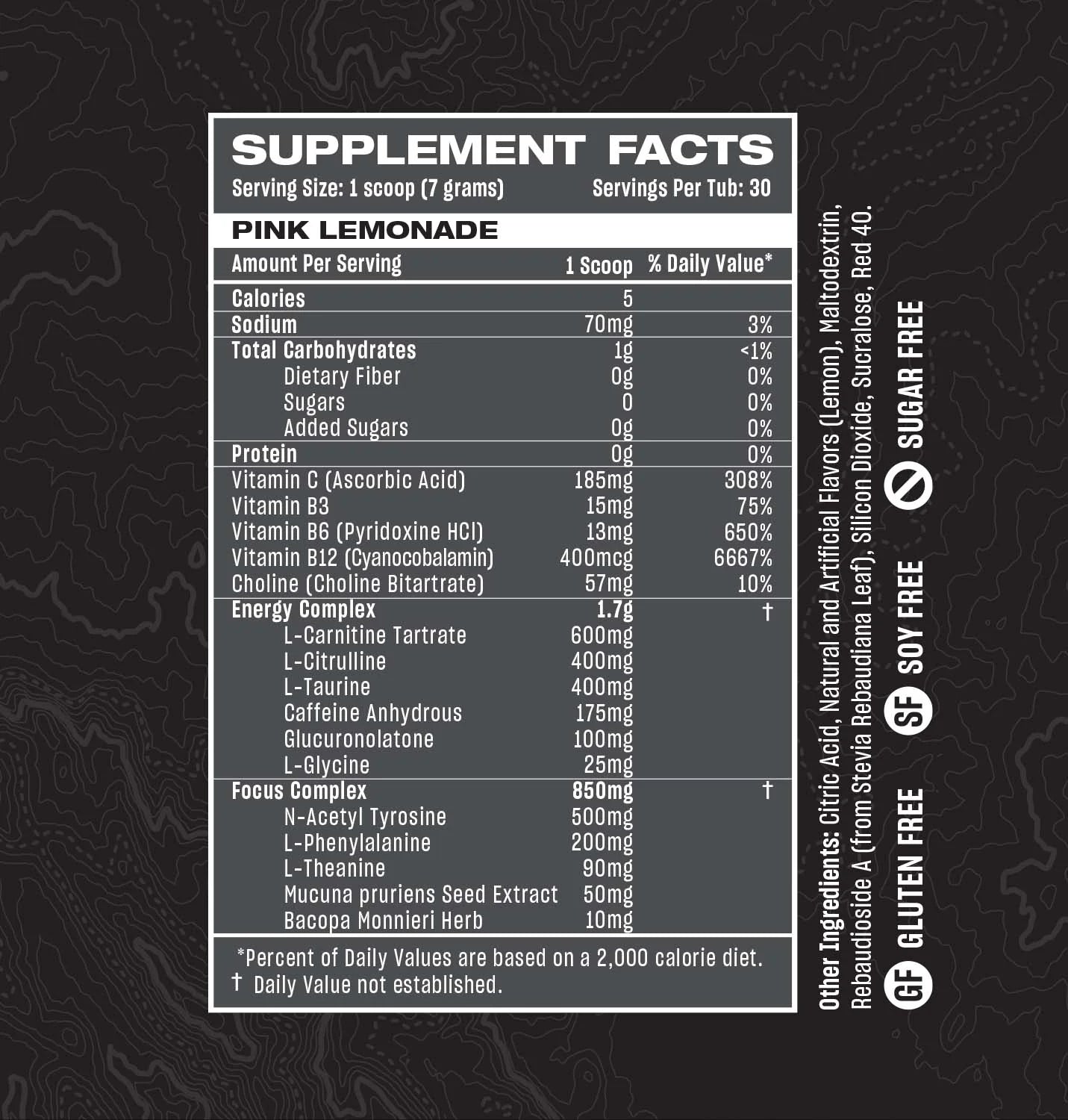 Rogue Energy Pink Lemonade Tub - 30 Servings