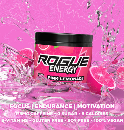 Rogue Energy Pink Lemonade Tub - 30 Servings