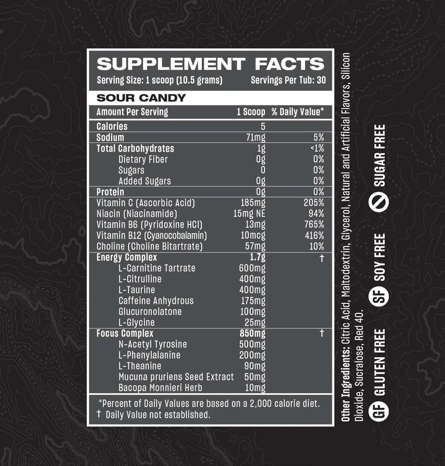 Rogue Energy Sour Candy Sachet - Single Pack