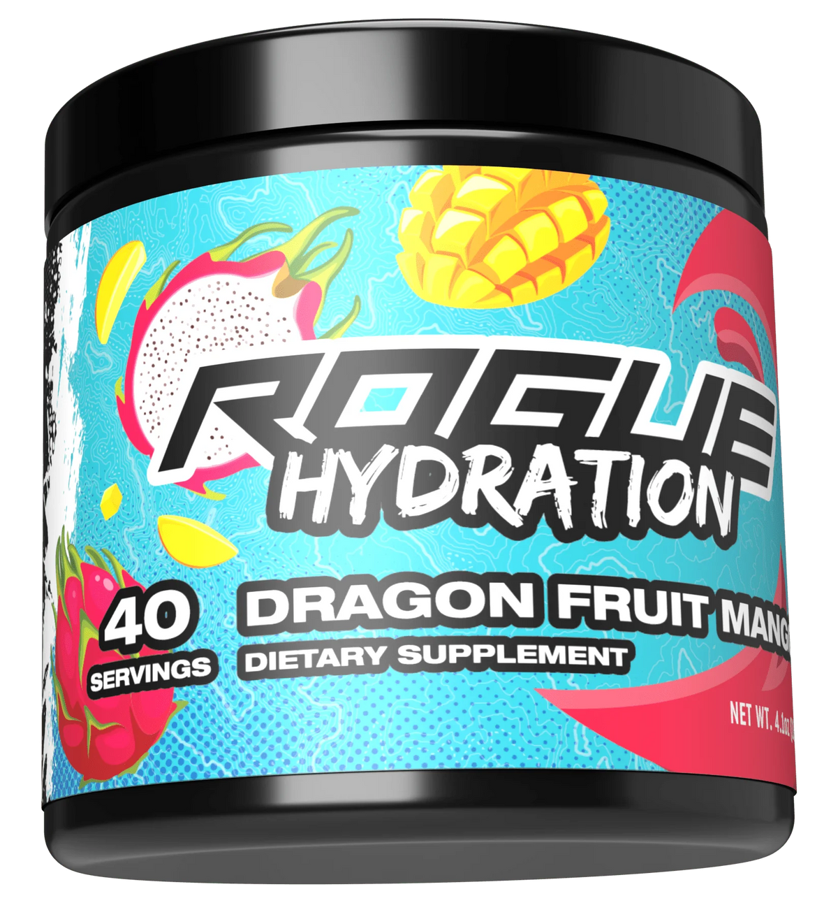 Ruck Nutrition Ruck Rage Mango Rogue Energy - Dragon Fruit Mango Hydration Drink Powder - 40 Servings ...