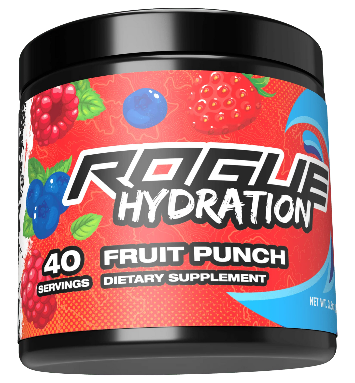 Rogue Hydration Fruit Punch Tub - 40 Servings