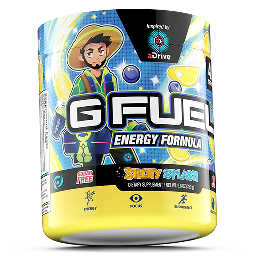 G Fuel Shiny Splash Remaster Tub - 40 Servings - aDrive