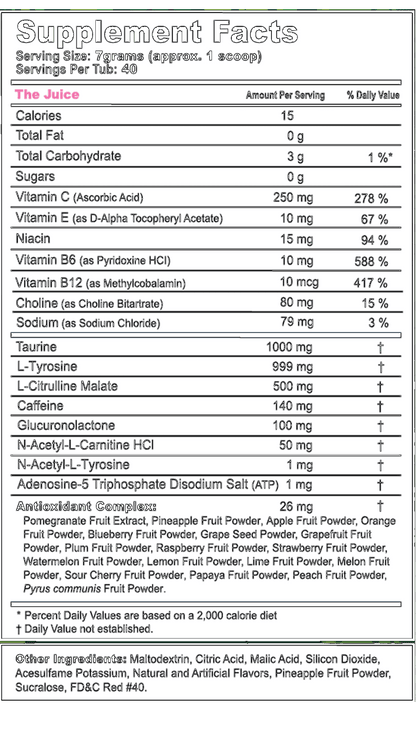 G Fuel The Juice Tub - 40 Serving