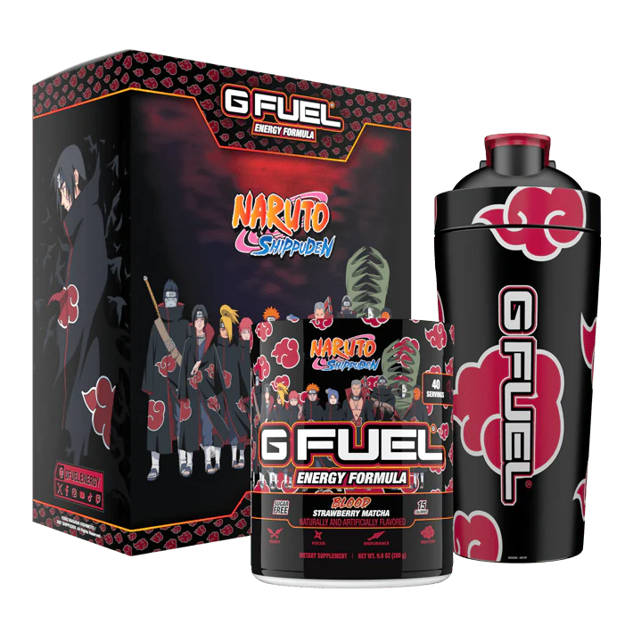 G Fuel Akatsuki Blood Collector Box - Naruto