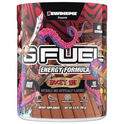 G Fuel Booty Pie PewDiePie Tub - 40 Servings