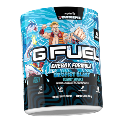 G Fuel Brofist Blast Tub - 40 Servings - PewDiePie