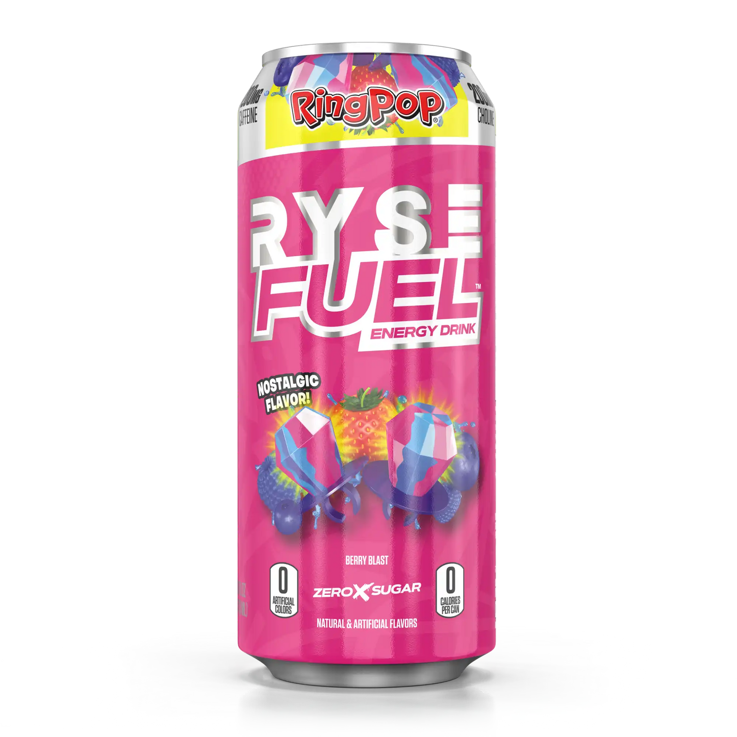 Ryse Fuel Ring-Pop Berry Blast - Single Can 473ml