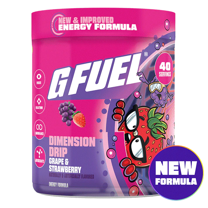 G Fuel Dimension Drip 2.0 Tub - 40 Servings