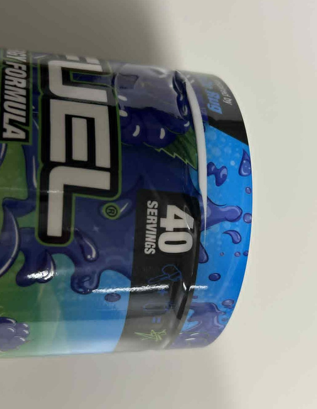 G Fuel Sour Blue Chug Rug Tub - 40 Servings (Read Description)