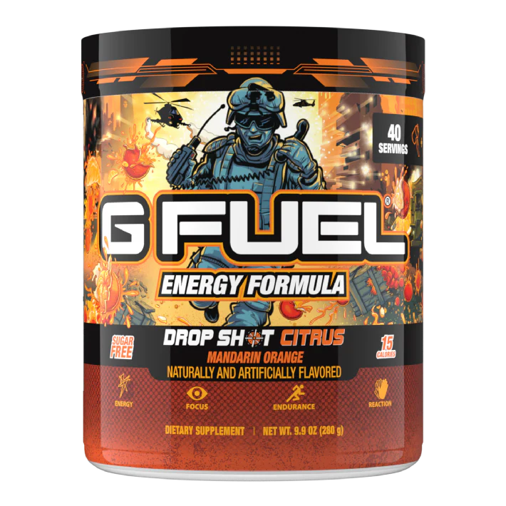 G Fuel Drop Shot Citrus Tub - 40 Servings