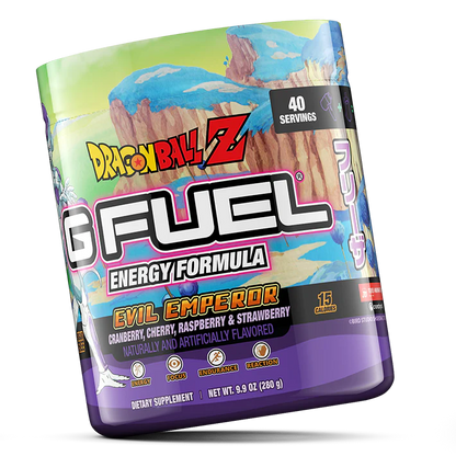 G Fuel Evil Emperor Tub - 40 Servings - Dragon Ball Z