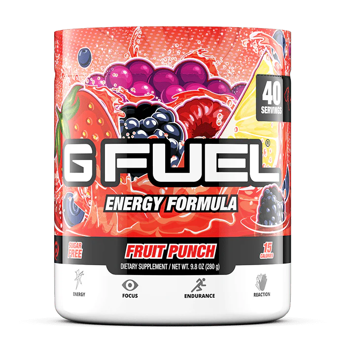 G Fuel Fruit Punch Tub - 40 Servings