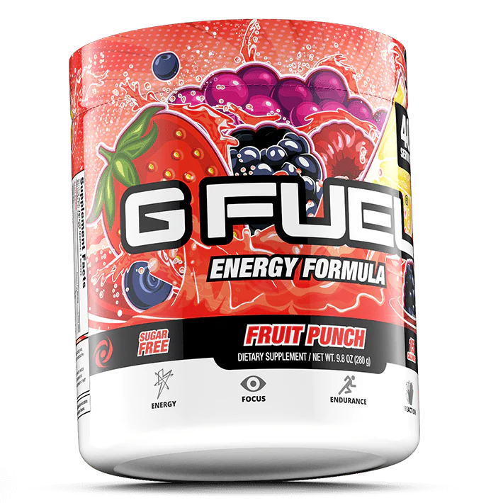 G Fuel Fruit Punch Tub - 40 Servings