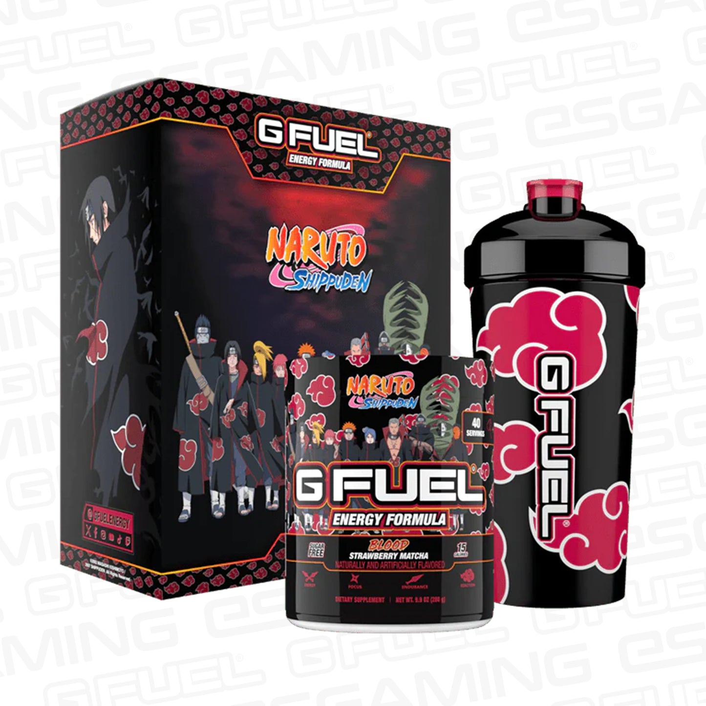 G Fuel Akatsuki Blood Collector Box - Naruto